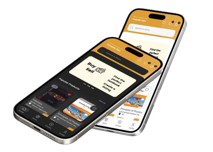 Amber textbook marketplace app - Buy and sell second-hand textbooks